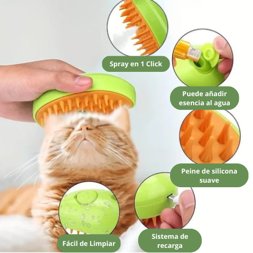 Cepillo a Vapor para Mascota